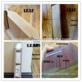Los últimos desgins interiores mdf &amp; hdf puertas de madera diseños para las ventas más populares